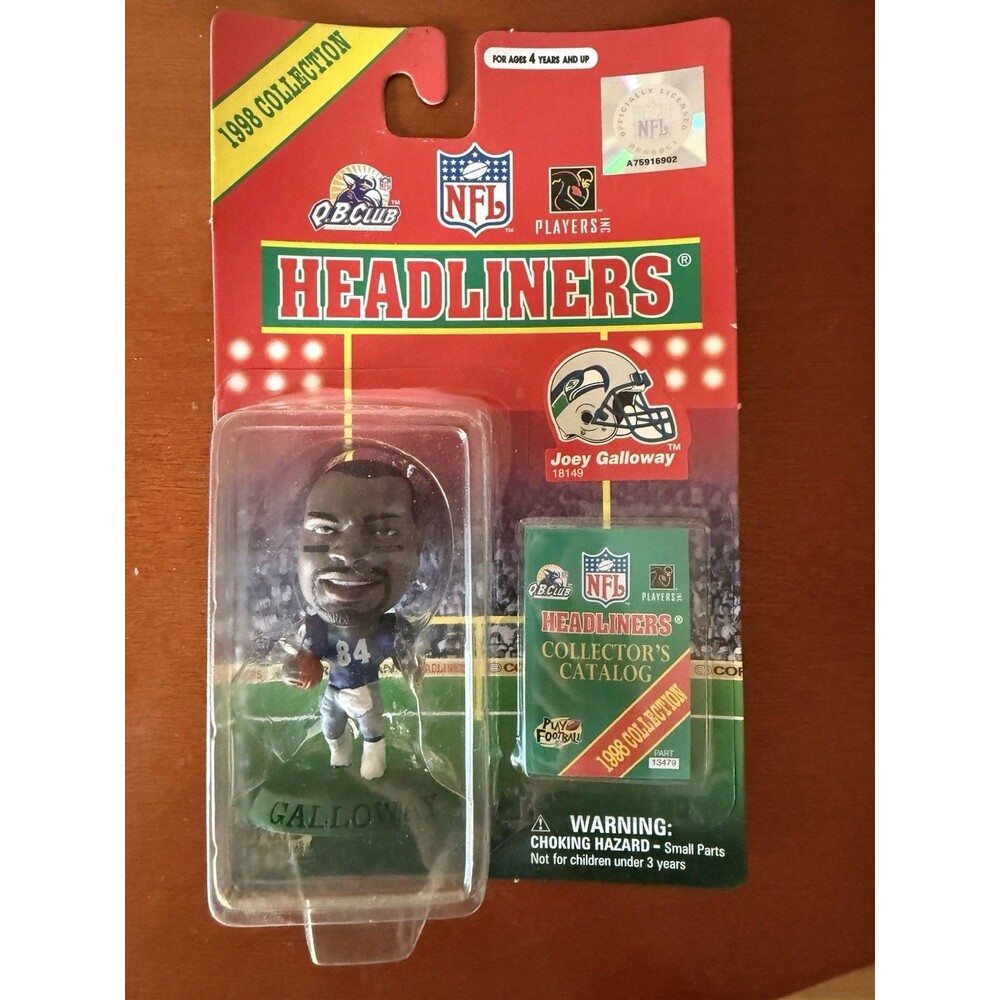 1998 Collection NFL Headliners Joey Galloway Seattle Seahawks